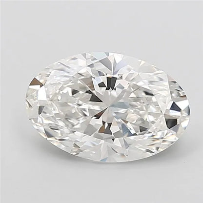 3.00ct Oval Lab Grown Diamond (Colour E, Clarity VVS2, IGI Certified)
