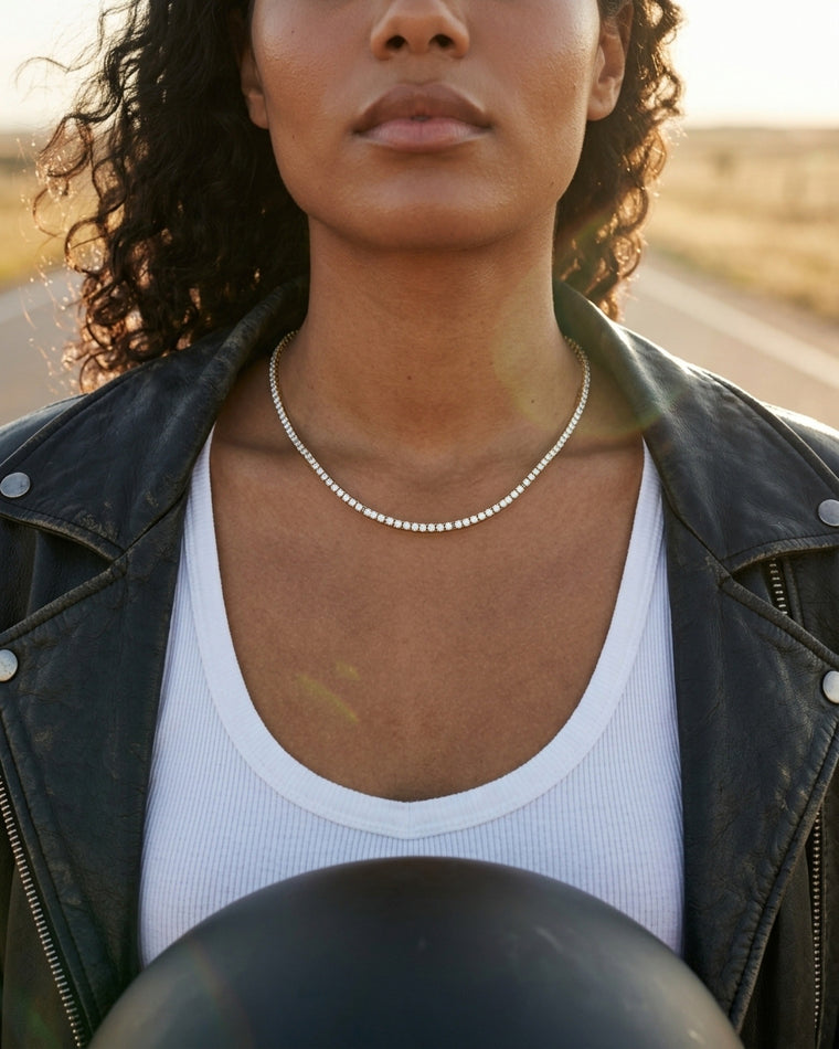 Classic Tennis Necklace